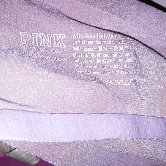 PINK Victoria's Secret Lavender Bra Top - Picture 9 of 9